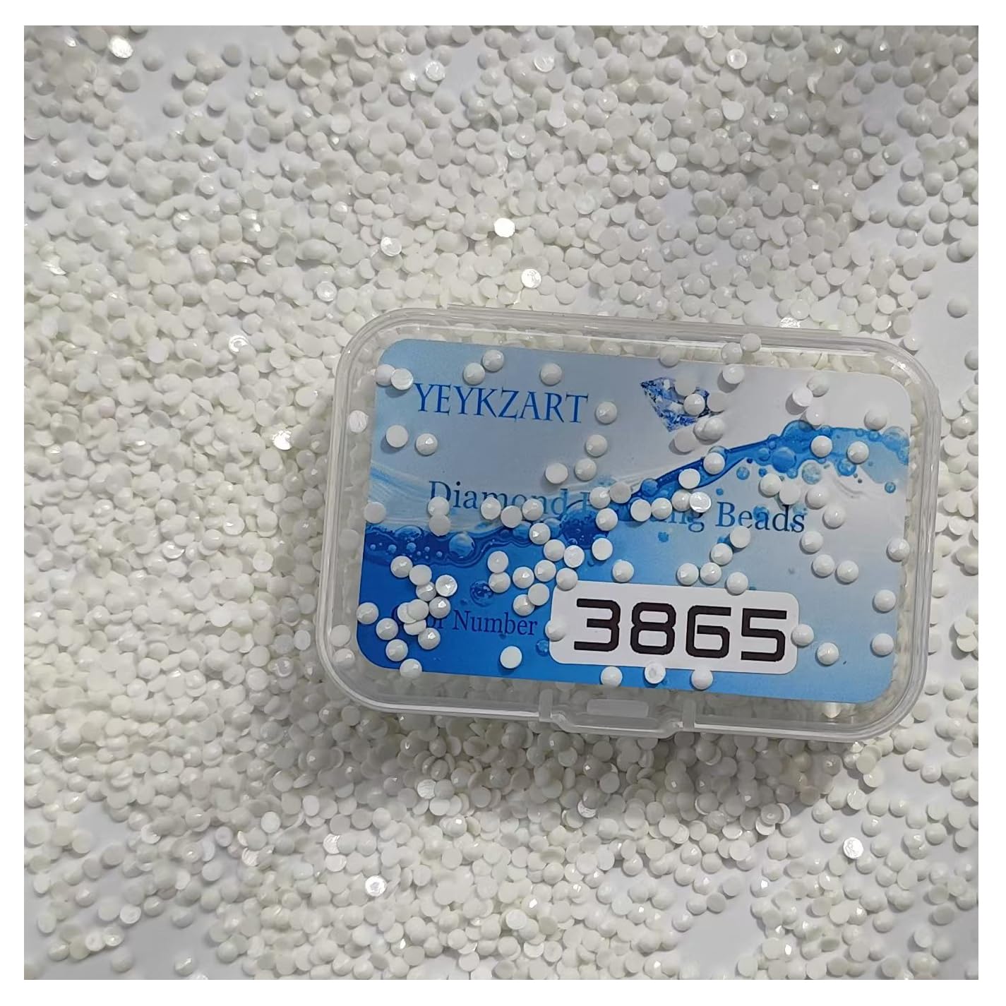 Amazon.com: YEYKZART 3865 Diamond Painting Replacement Beads Round
